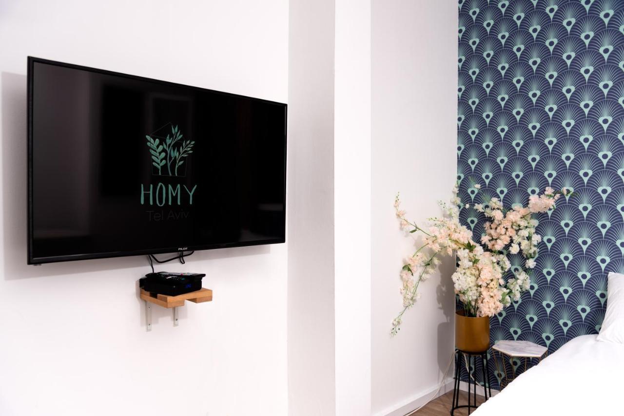 Stylish Studio Apartments On Dizengoff By Homy Tel Aviv Exterior foto