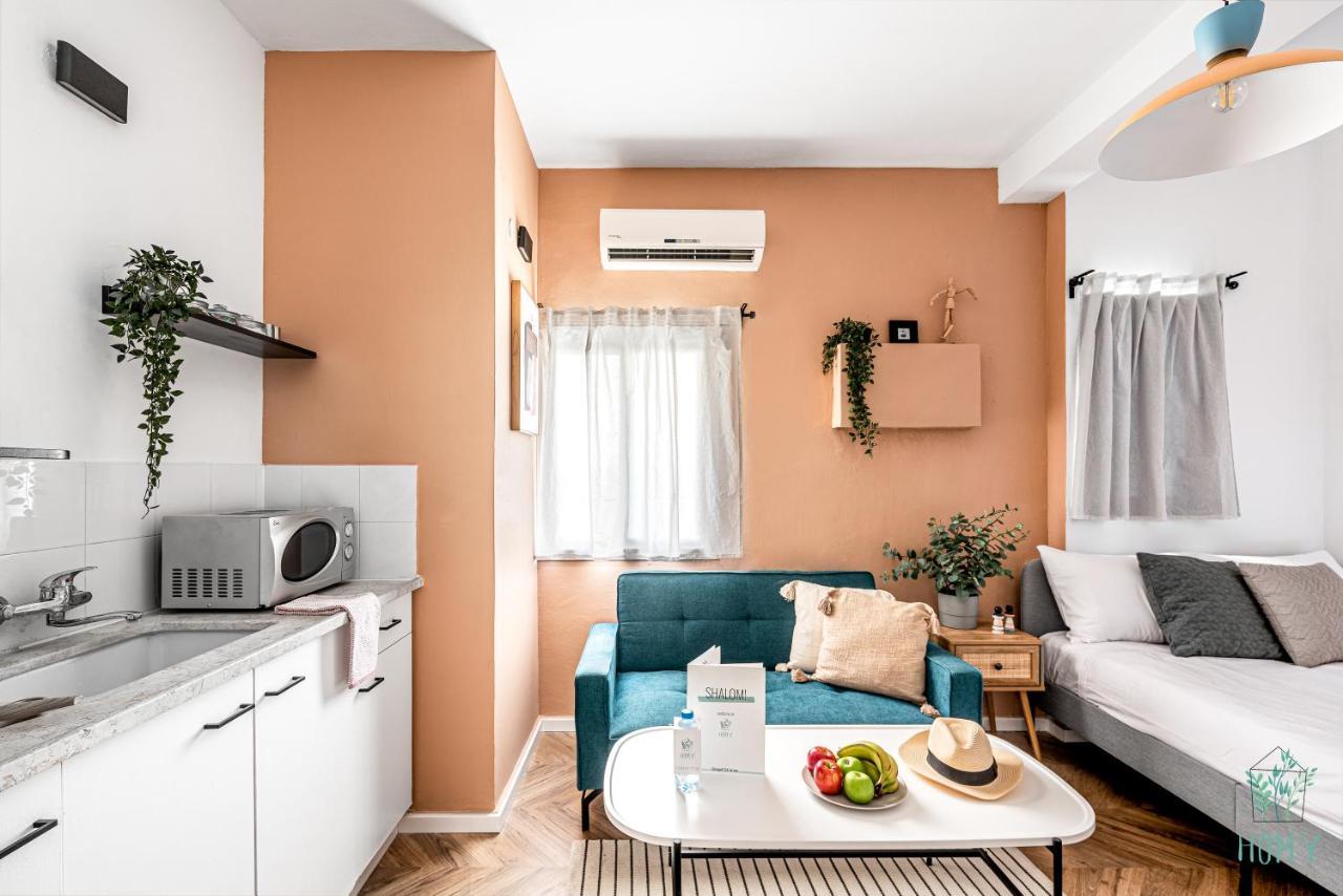 Stylish Studio Apartments On Dizengoff By Homy Tel Aviv Exterior foto